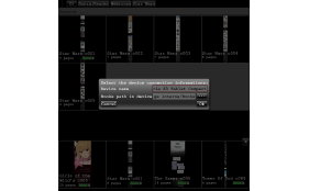Device connection dialog
